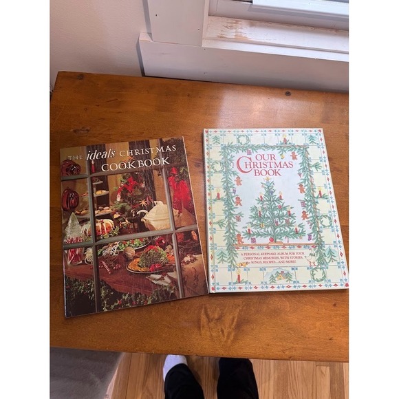 Other - VTG Christmas Keepsake Kids Holiday Traditions Memories Book and VTG Cookbook